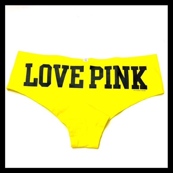 💕ⓅⒾⓃⓀ ⓋⓈ “LOVE PINK” Extra Low Rise Cheeky Hipster Panties ✨NWT💕 - Picture 1 of 6